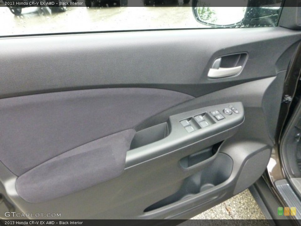 Black Interior Door Panel for the 2013 Honda CR-V EX AWD #71592645