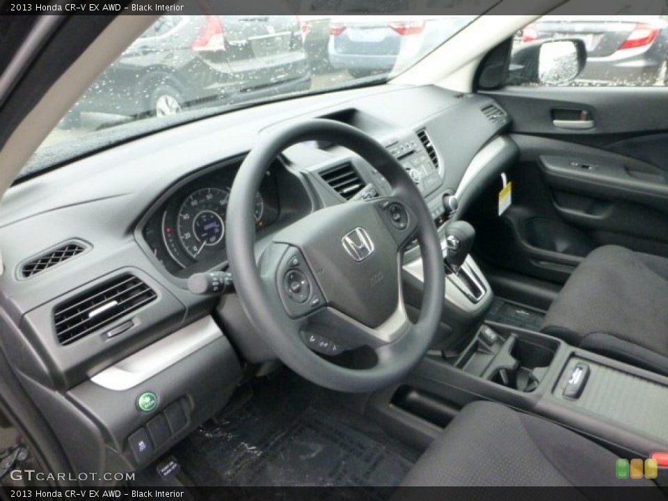 Black Interior Photo for the 2013 Honda CR-V EX AWD #71592663