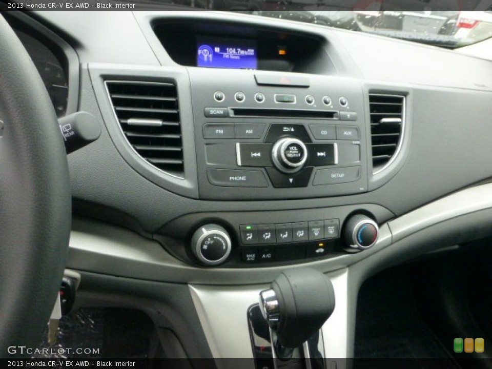 Black Interior Controls for the 2013 Honda CR-V EX AWD #71592681