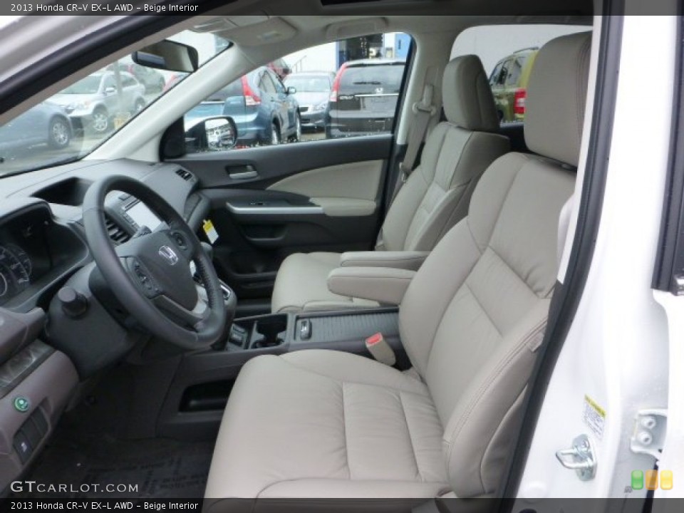Beige Interior Photo for the 2013 Honda CR-V EX-L AWD #71592777