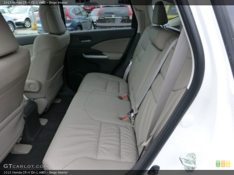 Beige Interior Photo for the 2013 Honda CR-V EX-L AWD #71592786
