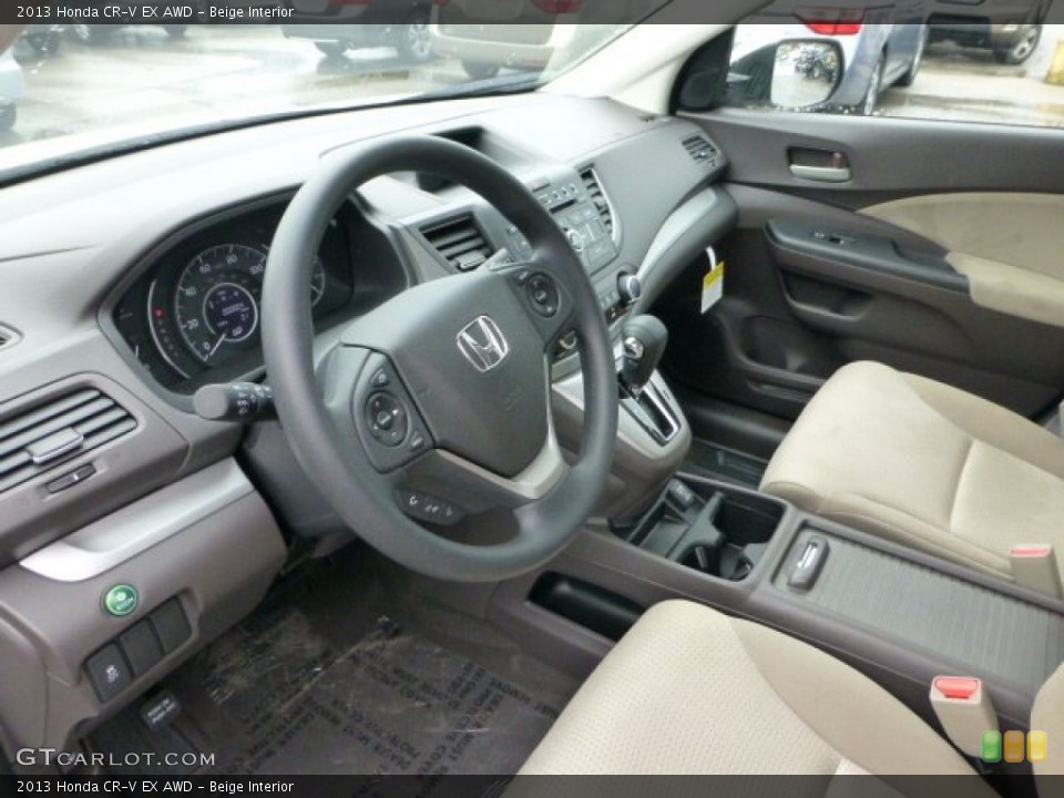 Beige Interior Photo for the 2013 Honda CR-V EX AWD #71592984