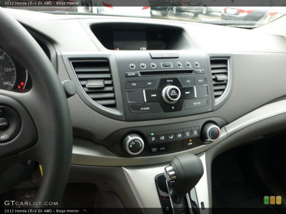 Beige Interior Controls for the 2013 Honda CR-V EX AWD #71593011