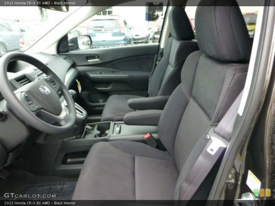 Black Interior Photo for the 2013 Honda CR-V EX AWD #71593281