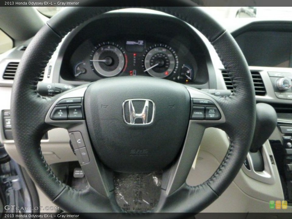 Gray Interior Steering Wheel for the 2013 Honda Odyssey EX-L #71593998