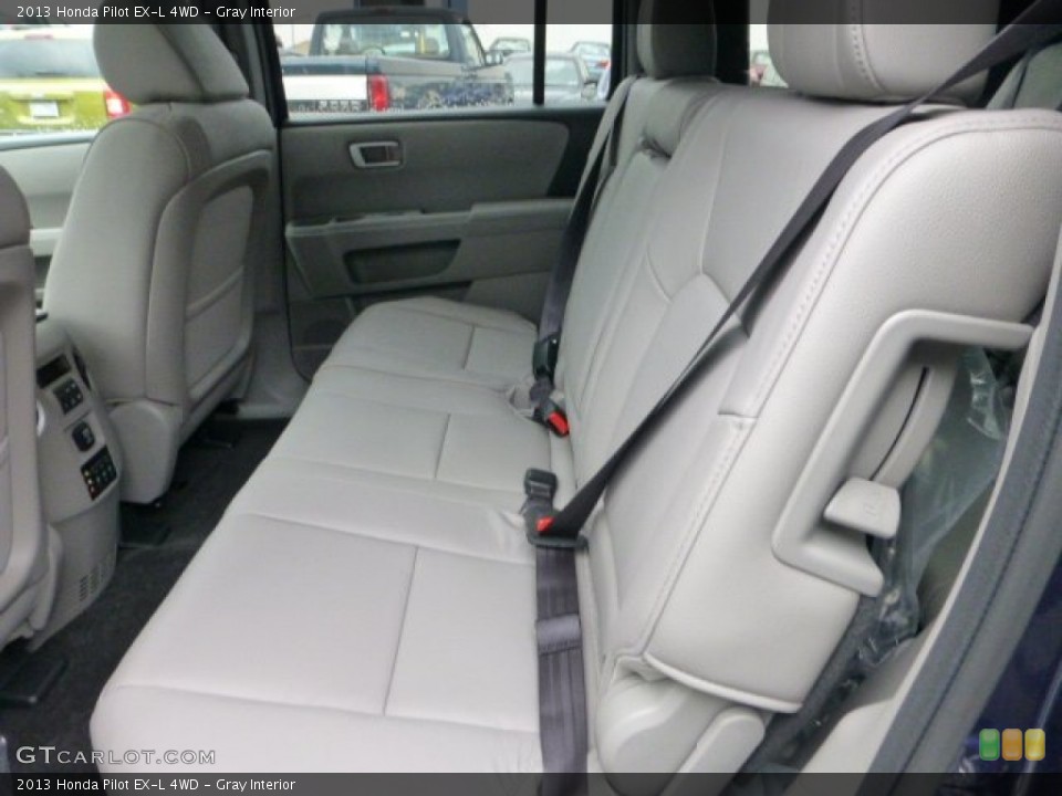 Gray Interior Photo for the 2013 Honda Pilot EX-L 4WD #71594292