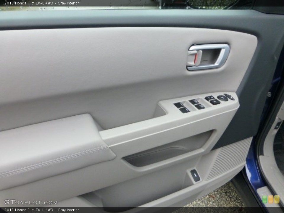Gray Interior Door Panel for the 2013 Honda Pilot EX-L 4WD #71594328