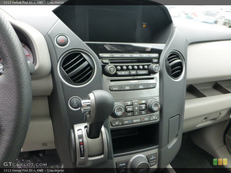 Gray Interior Controls for the 2013 Honda Pilot EX-L 4WD #71594351