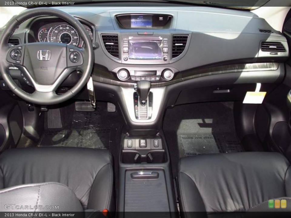 Black Interior Dashboard for the 2013 Honda CR-V EX-L #71597103