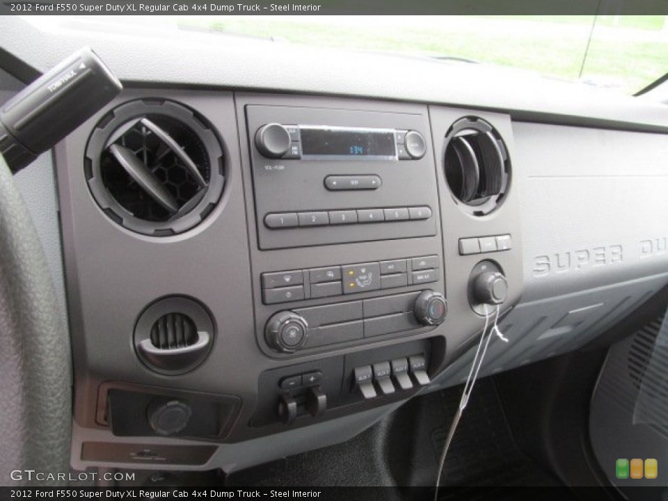 Steel Interior Controls for the 2012 Ford F550 Super Duty XL Regular Cab 4x4 Dump Truck #71601879