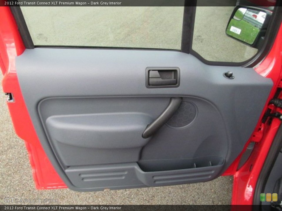 Dark Grey Interior Door Panel for the 2012 Ford Transit Connect XLT Premium Wagon #71602020