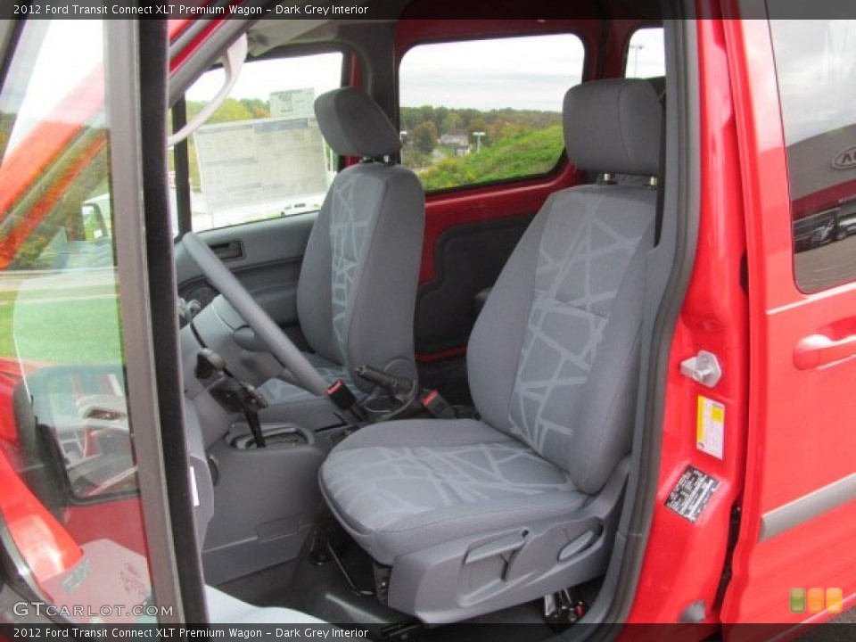 Dark Grey Interior Front Seat for the 2012 Ford Transit Connect XLT Premium Wagon #71602029