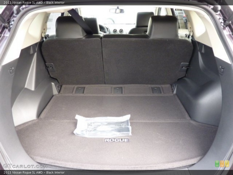 Black Interior Trunk for the 2013 Nissan Rogue SL AWD #71604903