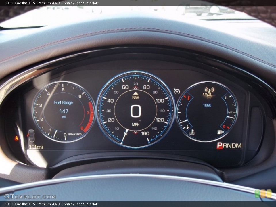 Shale/Cocoa Interior Gauges for the 2013 Cadillac XTS Premium AWD #71605590