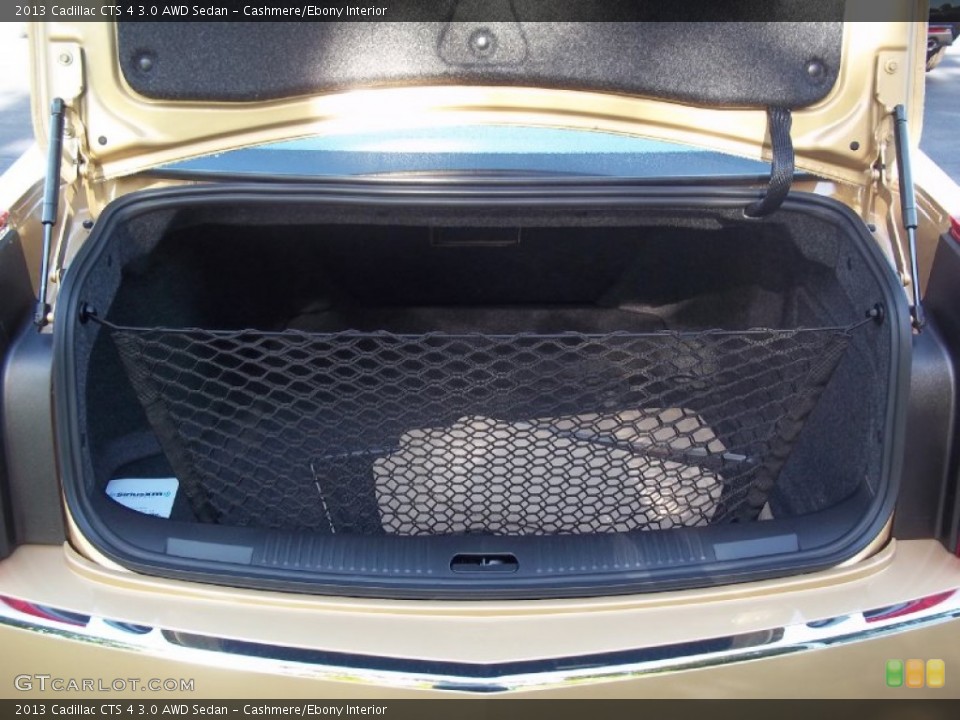 Cashmere/Ebony Interior Trunk for the 2013 Cadillac CTS 4 3.0 AWD Sedan #71605866