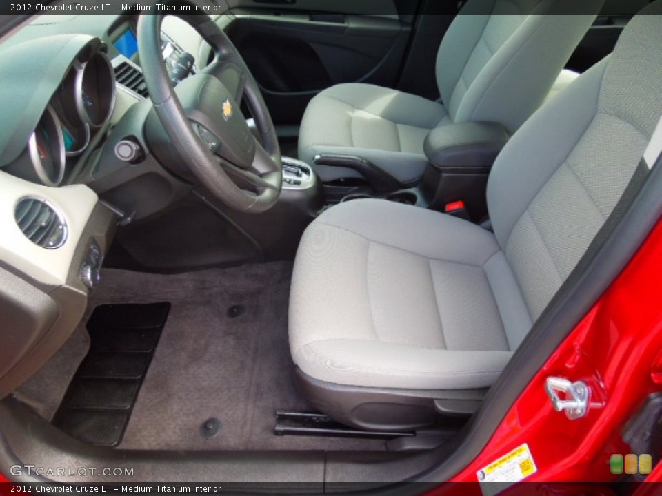 Medium Titanium Interior Front Seat for the 2012 Chevrolet Cruze LT #71608236