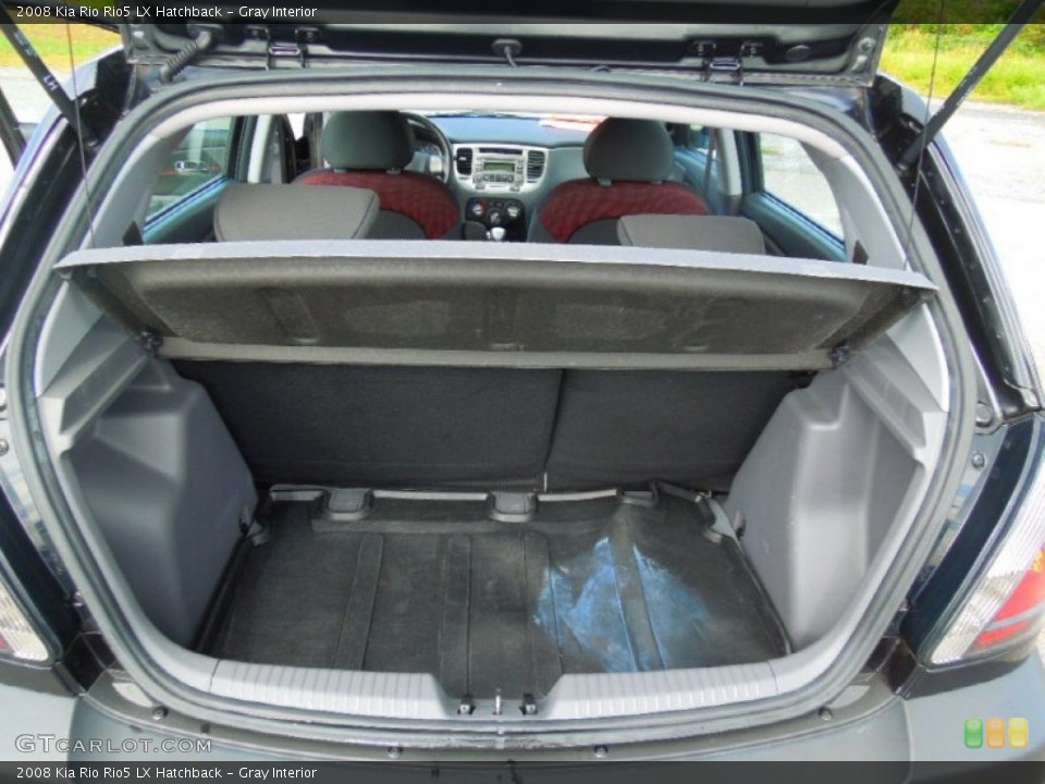 Gray Interior Trunk for the 2008 Kia Rio Rio5 LX Hatchback #71609295