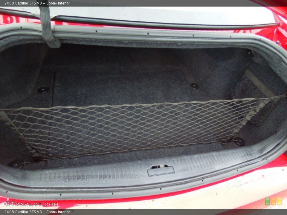 Ebony Interior Trunk for the 2008 Cadillac STS V8 #71609490