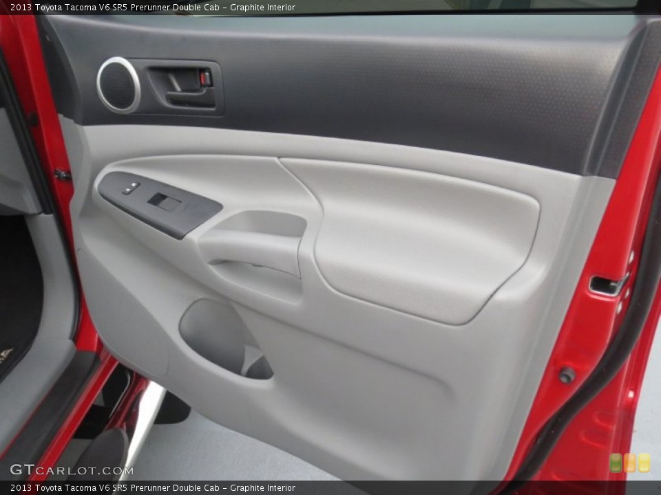Graphite Interior Door Panel for the 2013 Toyota Tacoma V6 SR5 Prerunner Double Cab #71609805