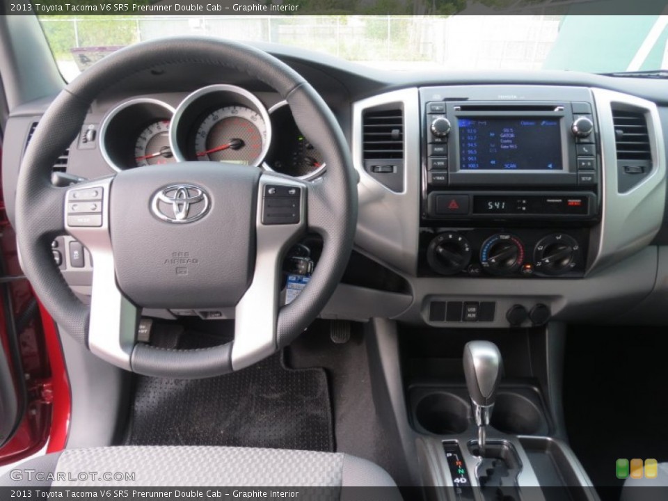 Graphite Interior Dashboard for the 2013 Toyota Tacoma V6 SR5 Prerunner Double Cab #71609880