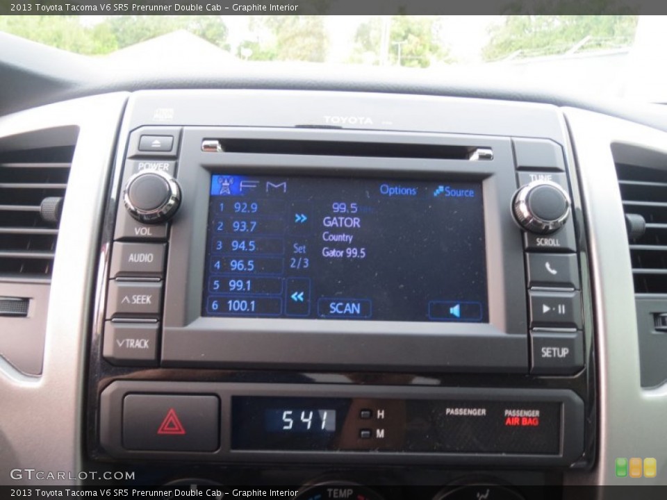 Graphite Interior Audio System for the 2013 Toyota Tacoma V6 SR5 Prerunner Double Cab #71609889