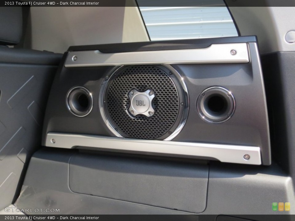 Dark Charcoal Interior Audio System for the 2013 Toyota FJ Cruiser 4WD #71610402