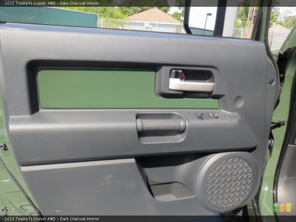 Dark Charcoal Interior Door Panel for the 2013 Toyota FJ Cruiser 4WD #71610438