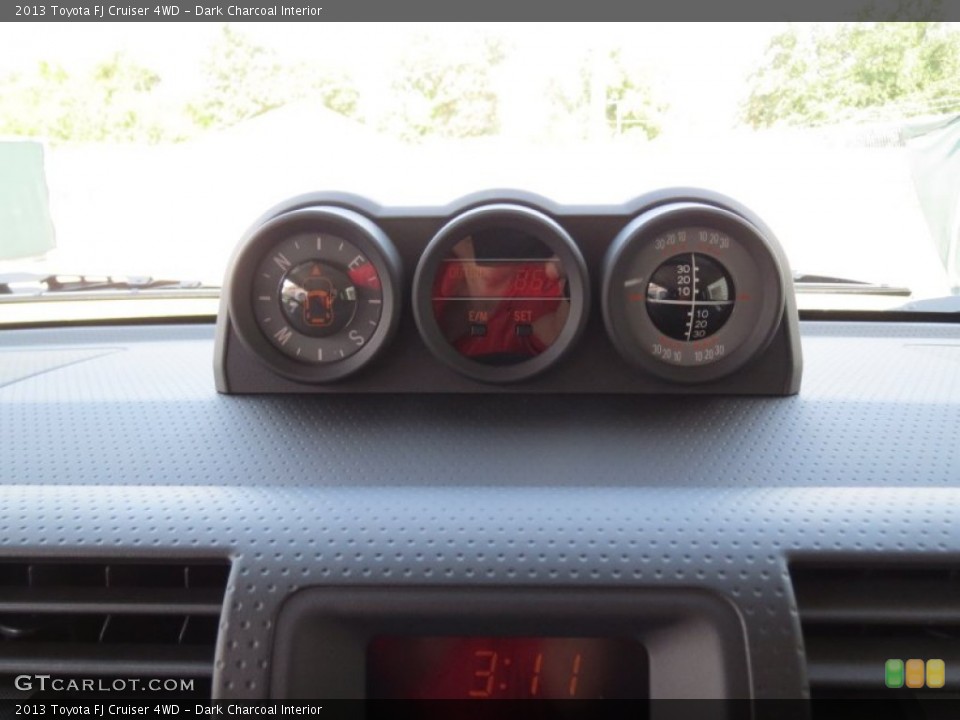 Dark Charcoal Interior Gauges for the 2013 Toyota FJ Cruiser 4WD #71610480