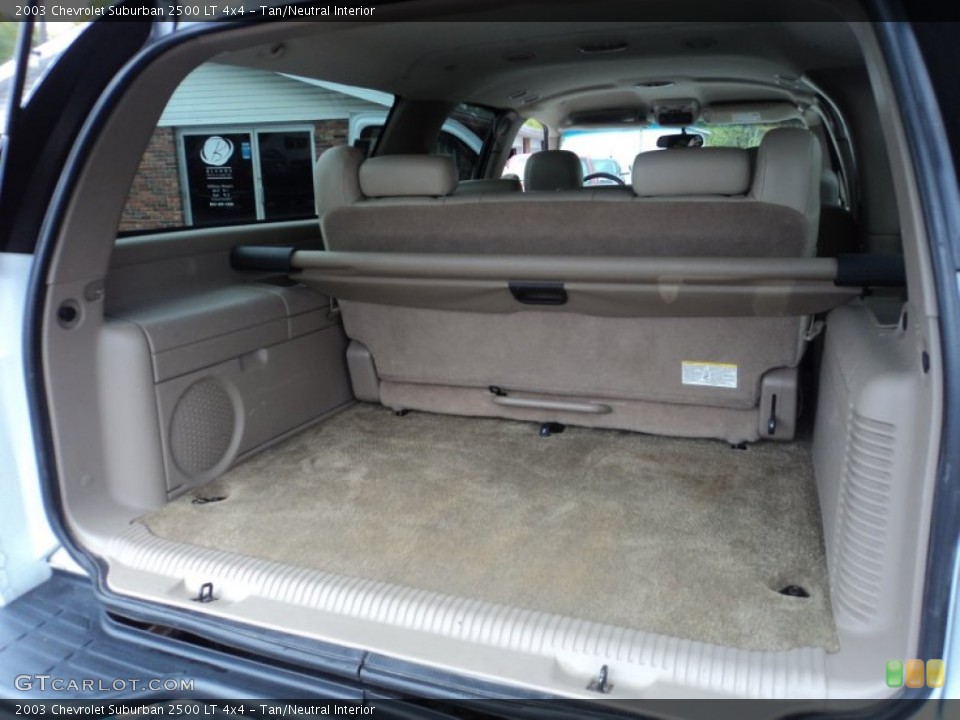 Tan/Neutral Interior Trunk for the 2003 Chevrolet Suburban 2500 LT 4x4 #71611050