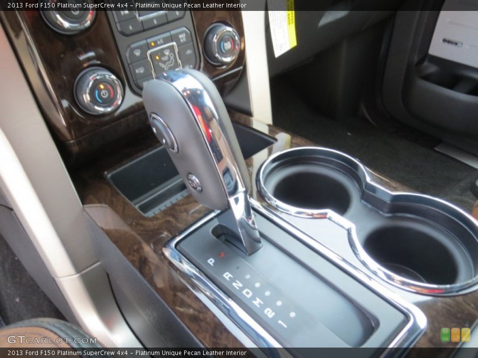 Platinum Unique Pecan Leather Interior Transmission for the 2013 Ford F150 Platinum SuperCrew 4x4 #71611386