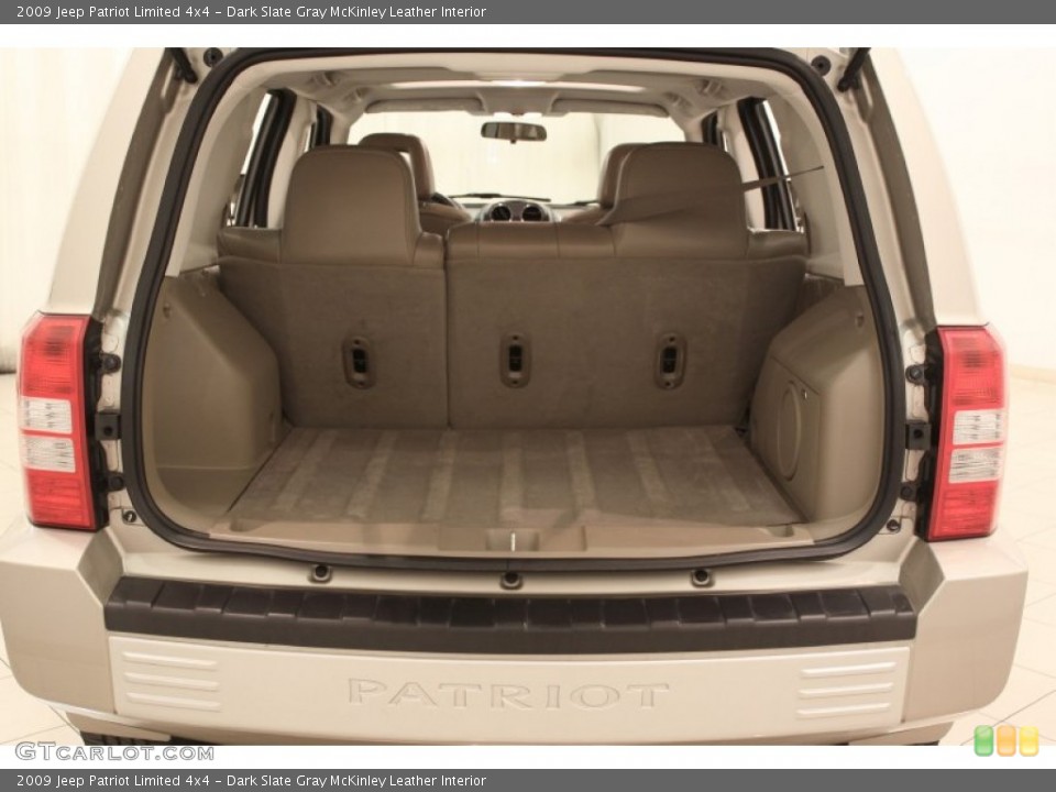 Dark Slate Gray McKinley Leather Interior Trunk for the 2009 Jeep Patriot Limited 4x4 #71613612