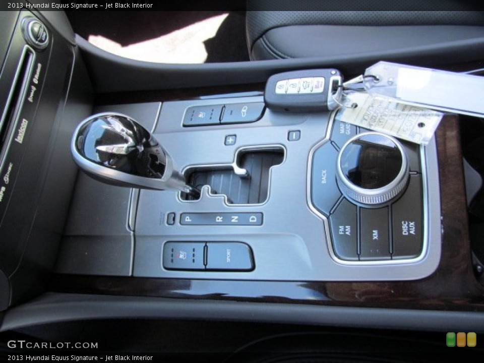 Jet Black Interior Transmission for the 2013 Hyundai Equus Signature #71616228