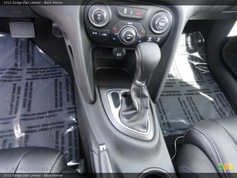Black Interior Transmission for the 2013 Dodge Dart Limited #71616294