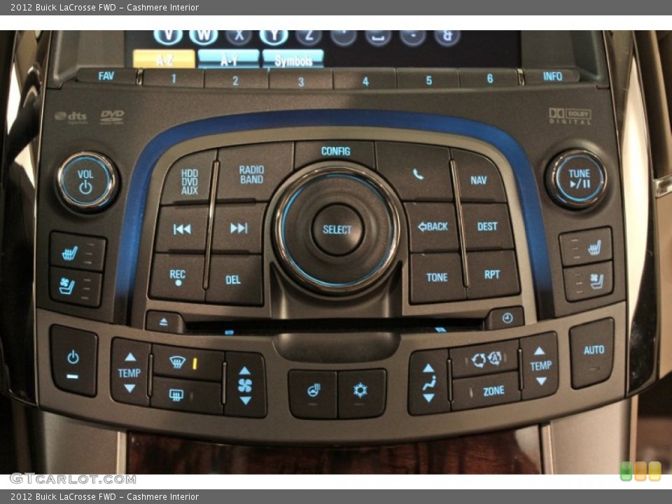 Cashmere Interior Controls for the 2012 Buick LaCrosse FWD #71618052