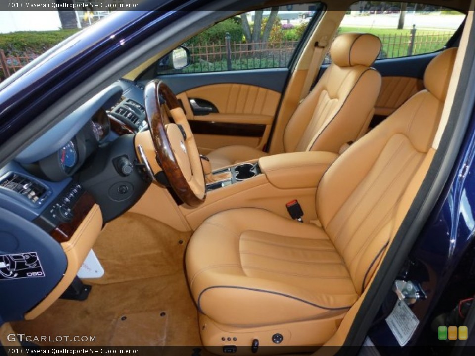 Cuoio Interior Front Seat for the 2013 Maserati Quattroporte S #71618916
