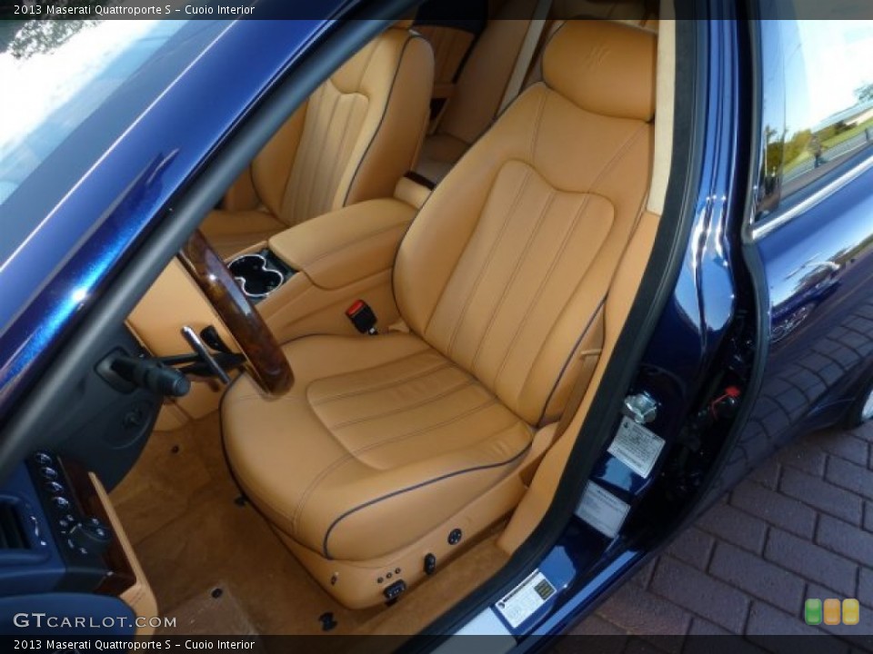 Cuoio Interior Front Seat for the 2013 Maserati Quattroporte S #71618926