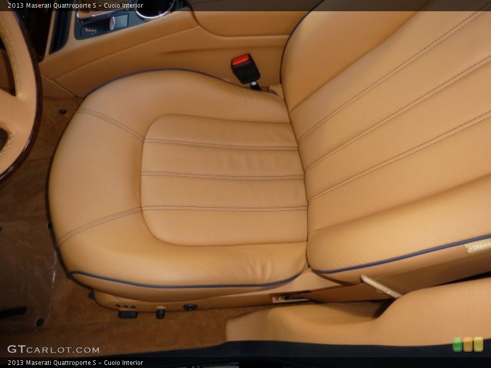 Cuoio Interior Front Seat for the 2013 Maserati Quattroporte S #71618937