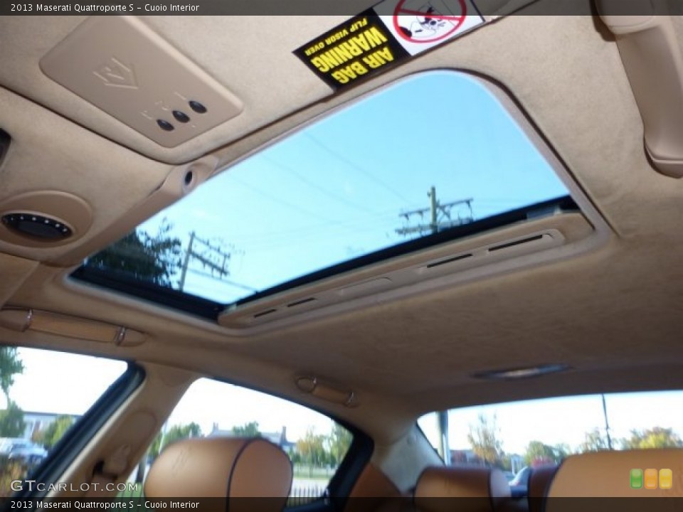 Cuoio Interior Sunroof for the 2013 Maserati Quattroporte S #71619012