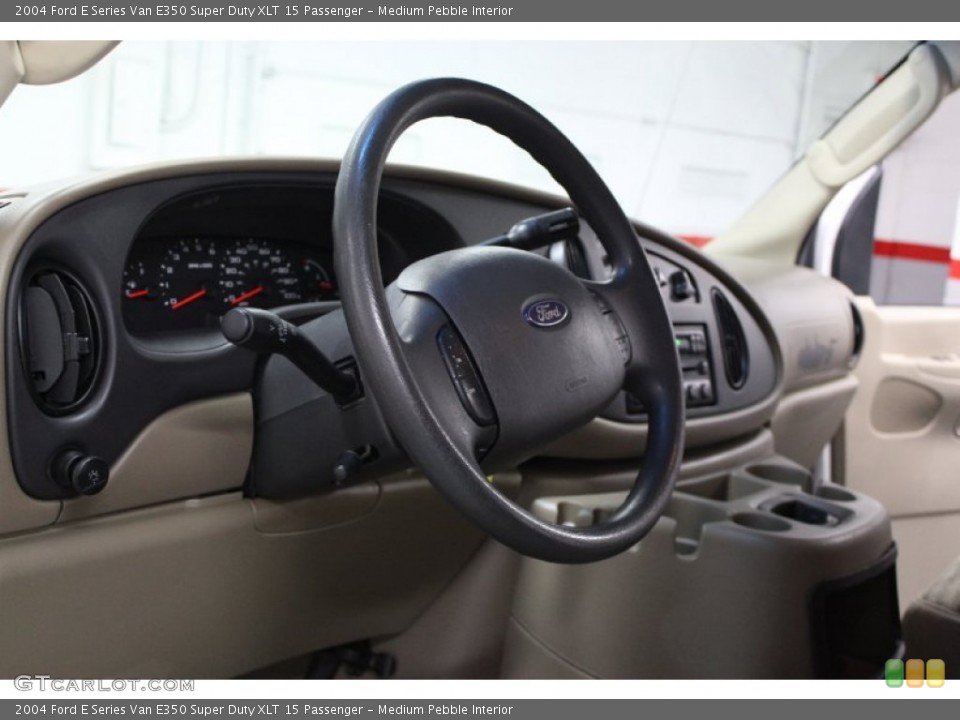 Medium Pebble Interior Dashboard for the 2004 Ford E Series Van E350 Super Duty XLT 15 Passenger #71621653