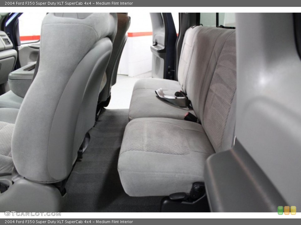 Medium Flint Interior Rear Seat for the 2004 Ford F350 Super Duty XLT SuperCab 4x4 #71622880