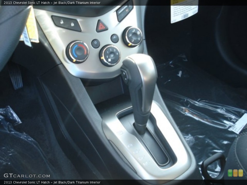 Jet Black/Dark Titanium Interior Transmission for the 2013 Chevrolet Sonic LT Hatch #71626505