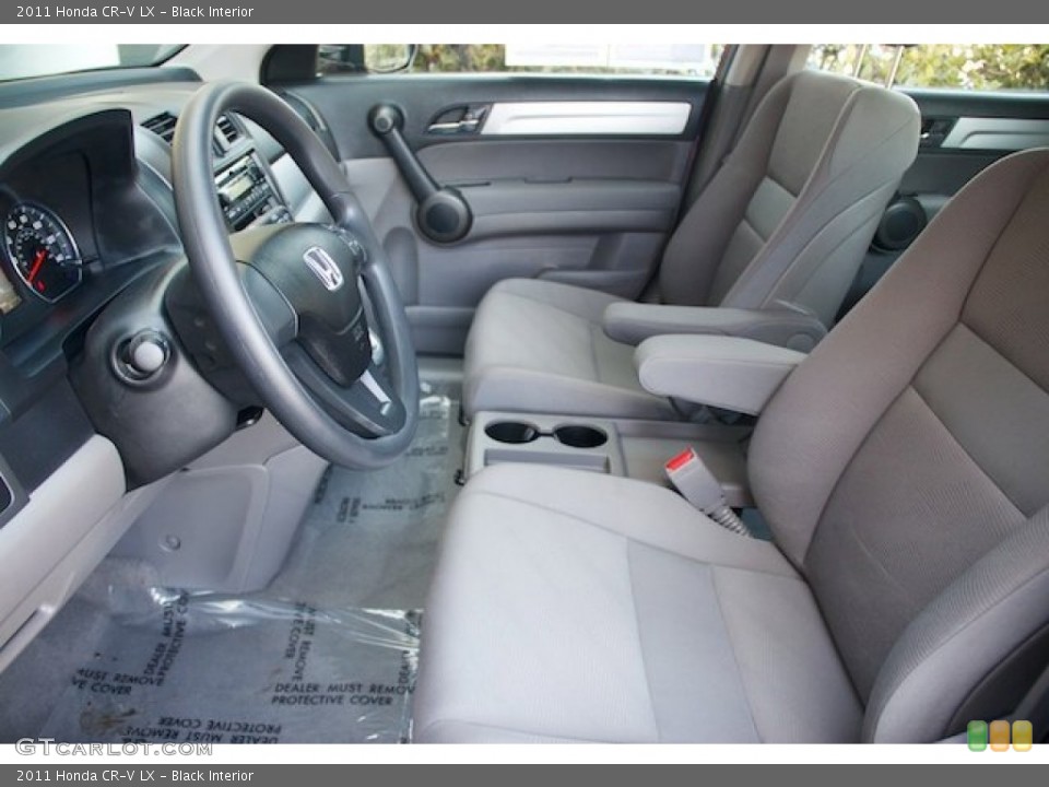 Black Interior Photo for the 2011 Honda CR-V LX #71627729