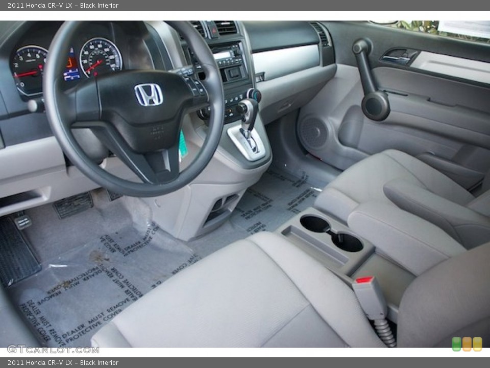 Black Interior Photo for the 2011 Honda CR-V LX #71627783