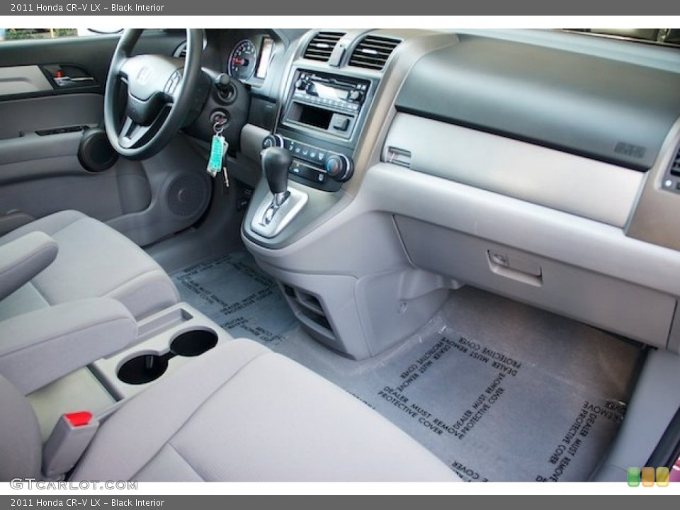 Black Interior Dashboard for the 2011 Honda CR-V LX #71627829