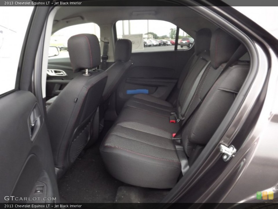 Jet Black Interior Rear Seat for the 2013 Chevrolet Equinox LT #71634607