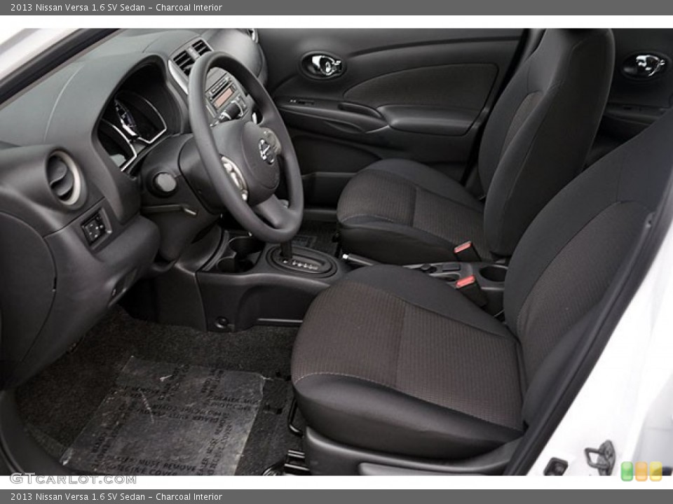 Charcoal Interior Photo for the 2013 Nissan Versa 1.6 SV Sedan #71634633