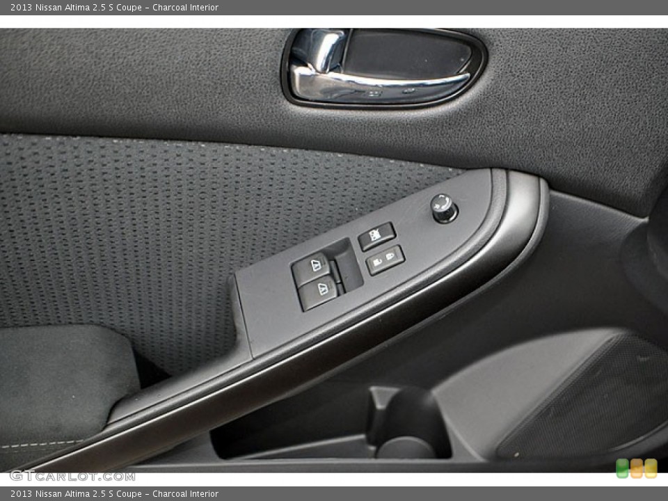 Charcoal Interior Controls for the 2013 Nissan Altima 2.5 S Coupe #71635432