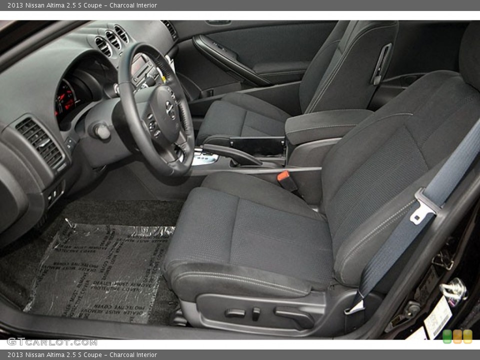Charcoal Interior Photo for the 2013 Nissan Altima 2.5 S Coupe #71635440