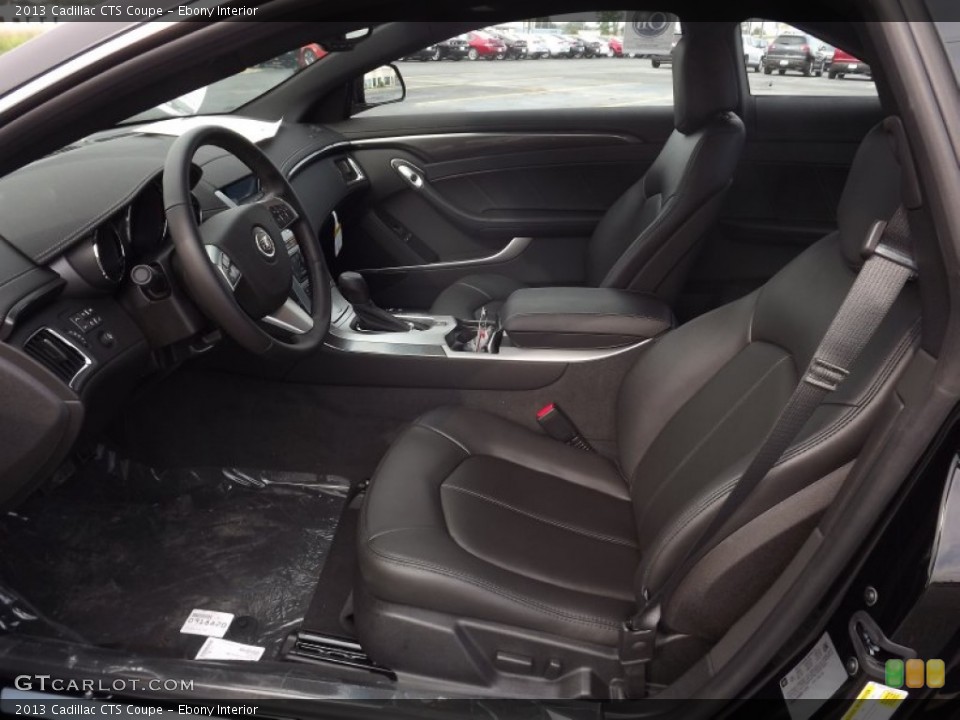 Ebony Interior Photo for the 2013 Cadillac CTS Coupe #71635741