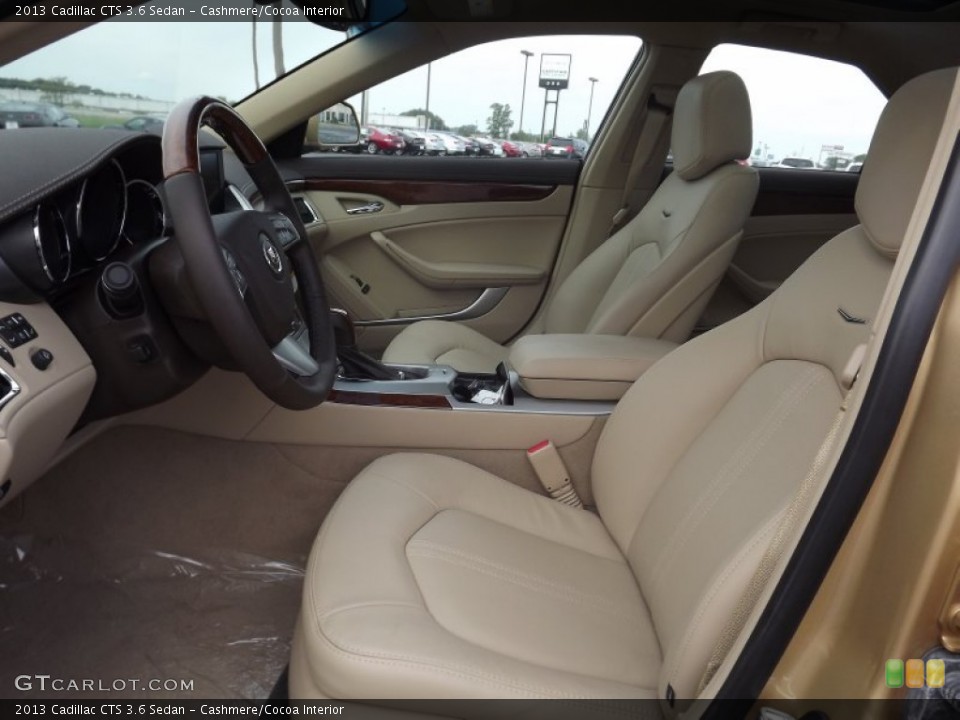 Cashmere/Cocoa Interior Photo for the 2013 Cadillac CTS 3.6 Sedan #71636065